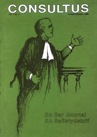 Cover: Consultus October 1988