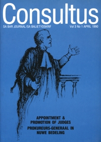 Cover: Consultus April 1990