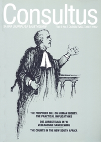 Cover: Consultus October 1992