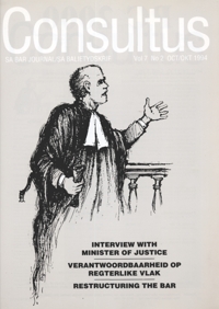 Cover: Consultus October 1994