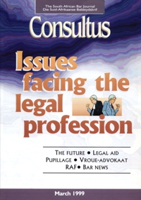 Cover: Consultus March 1999