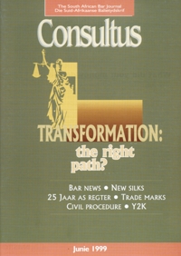 Cover: Consultus June 1999