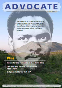 Cover: Advocate December 2011