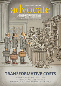 Cover: Advocate April 2019