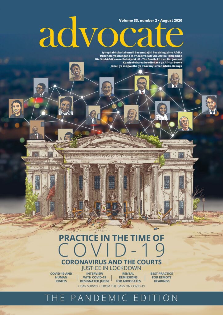Cover: Advocate August 2020