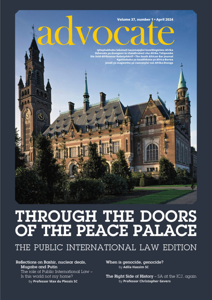 Cover: Advocate April 2024
